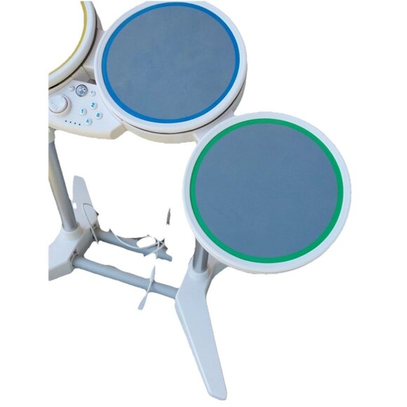 Nintendo Wii Harmonix Wired USB Rockband Drum Set, Stand, w/ Microphone No Pedal - Picture 4 of 11